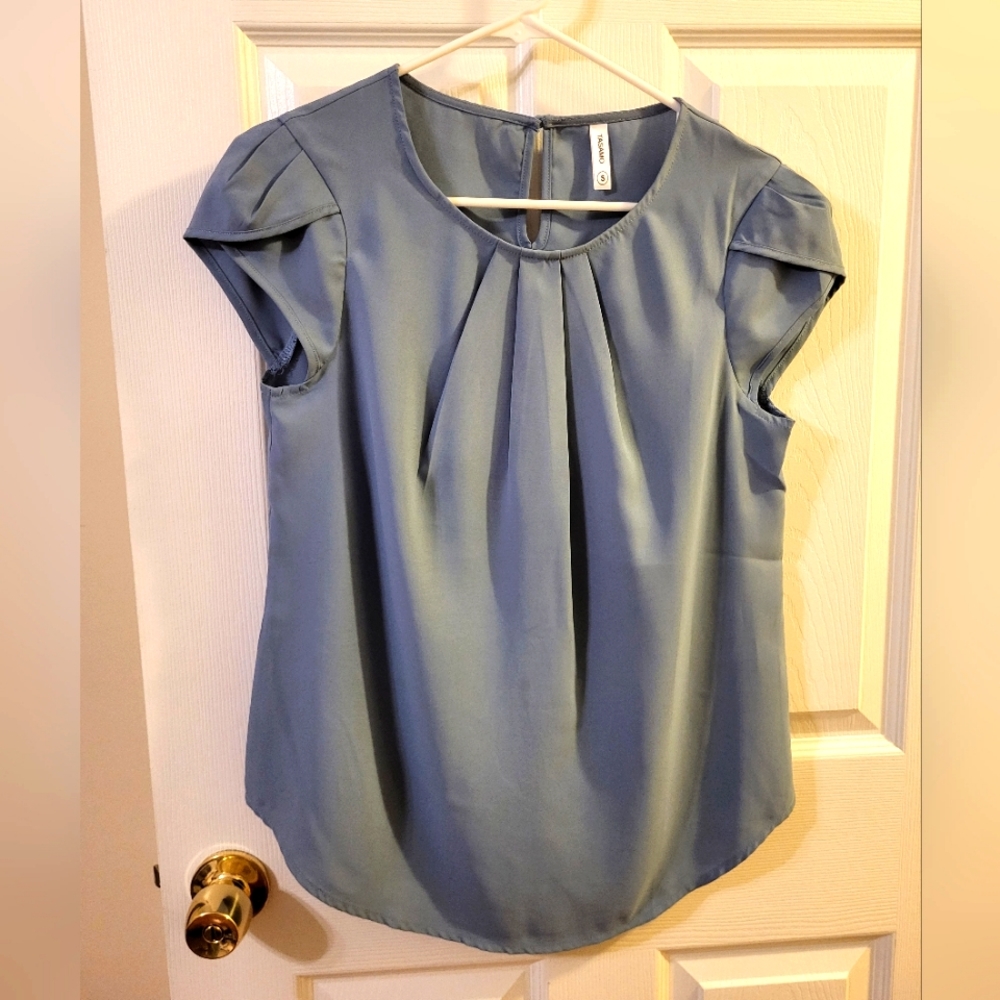 Baby Blue Blouse